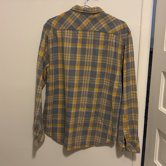 Men’s flannel Quicksilver long sleeve shirt - Picture 2 of 3
